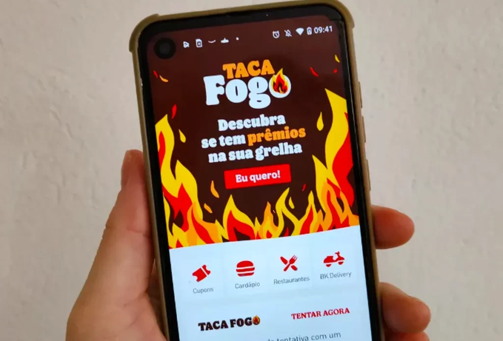 taca fogo bk